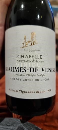 Rhônedalen Beaumes de Venise Chapelle Notre Dame Aubune 2022