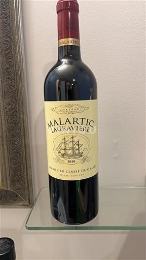 Bordeaux Pessac-Léognan Château Malartic Lagravière Pessacléognan Cru Classé De Graves 2010