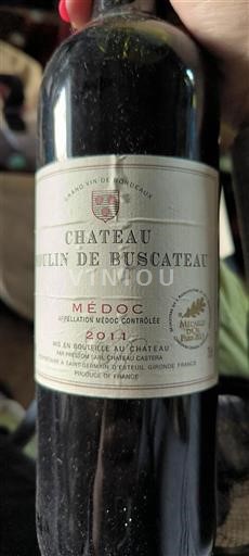 Bordeaux Médoc Château Moulin De Buscateau 2011