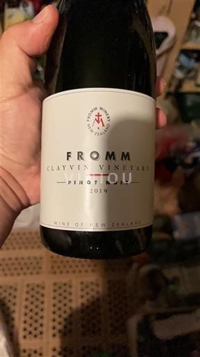 Marlborough Not Specified Fromm Clayvin Vineyard 2019