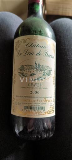 Burdeos Graves Château Le Druc De Perron 2000