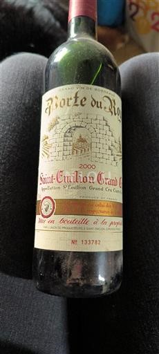 Bordeaux Saint-Émilion Grand Cru Porte Du Roy 2000