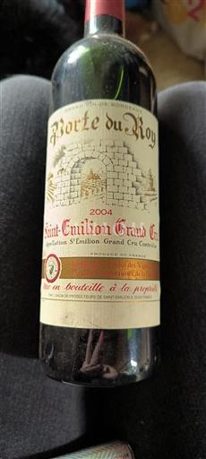 Bordeaux Saint-Émilion Grand Cru Grand Cru Porte Du Roy 2004