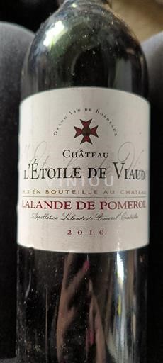 Burdeos Lalande-de-Pomerol Château L'étoile De Viaud 2010