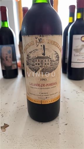 Bordeaux Lalande-de-Pomerol Château Les Cruzelles 1993