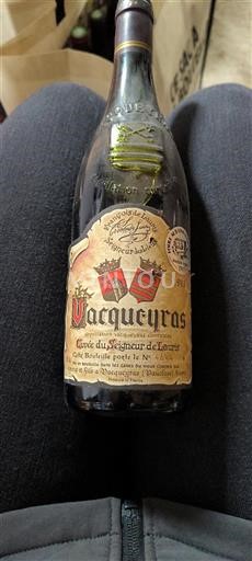 Rhônen laakso Vacqueyras Francois De Lauris Seigneur de Lauris 1993