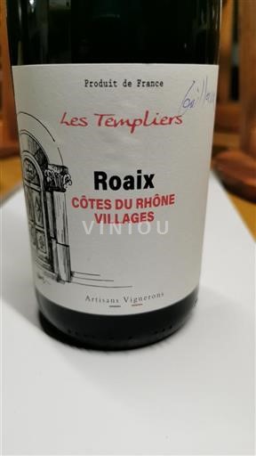 Rhônevallei Côtes-du-rhône-villages Les Templiers Niet-geïntegreerd