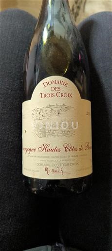 Burgundy Hautes-Côtes de Beaune Domaine Des Trois Croix 2001