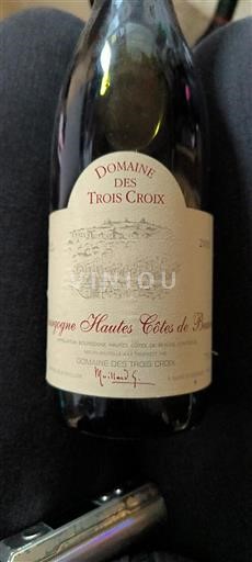 Burgundy Unspecified Domaine Des Trois Croix 2008