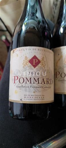 Burgund Pommard Grand Cru Moncigale 2010