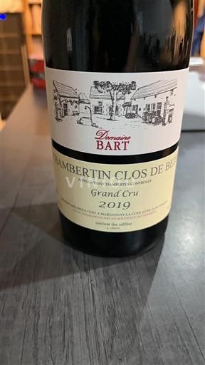 Borgogna Chambertin-Clos-de-Bèze Grand Cru Domaine Bart 2019