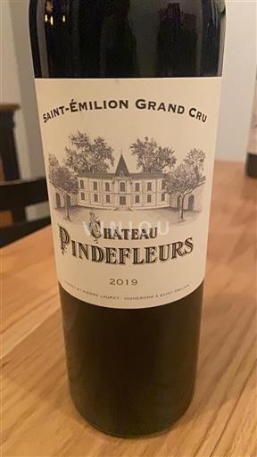 Bordeaux Saint-Émilion Grand Cru Château Pindefleurs 2019