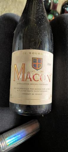 Burgundi Mâcon ja Mâcon-kylät Morin Père & Fils 2010