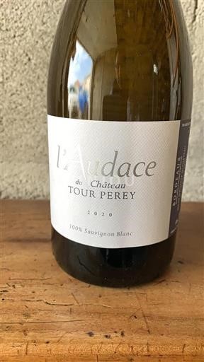 Bordeaux Château Tour Perey L'Audace 2020