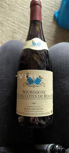 Burgundi Beaunen Ylämaat Jean Truffot 2011