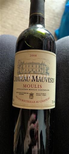 Burdeos No especificado Château Mauvesin 2008