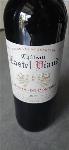 Burdeos Lalande-de-Pomerol Château Castel Viaud 2012