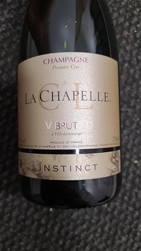 Champagne Premier Cru La Chapelle Instinct Non Millésimé