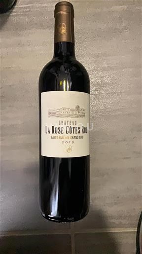 Burdeos Saint-Émilion Grand Cru Château La Rose Côtes Rol 2019