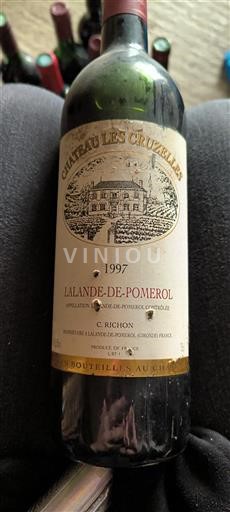 Bordeaux Lalande-de-Pomerol Château Les Cruzelles 1997