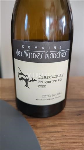 Jura Côtes-du-jura Domaine Des Marnes Blanches En Quatre Vis 2022