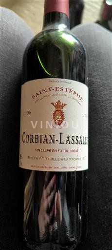 Bordeaux Saint-Estèphe Corbianlassalle 2008