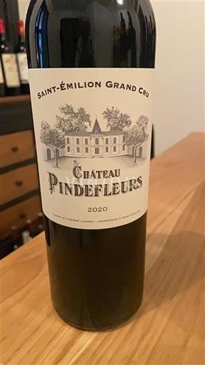 Bordeaux Saint-Émilion Grand Cru Grand Cru Château Pindefleurs 2020