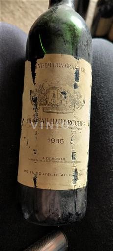 Bordeaux Saint-Émilion Grand Cru Grand Cru Château Haut Rocher 1985