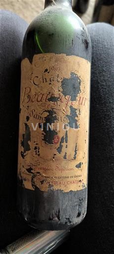 Bordeaux Saint-Estèphe Château Beausite 1989