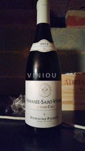 Borgogna Romanée-saint-vivant Grand Cru Domaine Poisot Romanée Saint-Vivant 2015