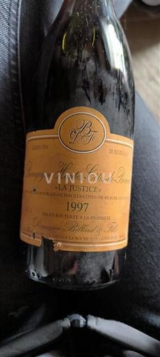Bourgogne Ospecificerad Domaine Billard & Fils La Justice 1997