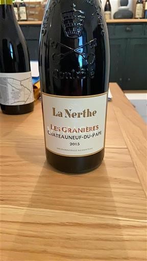 Rhônevallei Châteauneuf-du-Pape Château La Nerthe Les Granières 2015