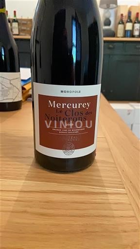 Bourgondië Mercurey Premier Cru Château Rully Le Clos des Noiterons 2019
