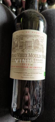 Vin Rouge sec Château Vieux Moulin Noir 2013 France Bordeaux Puisseguin-saint-émilion