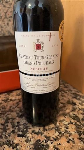 Bordeaux Non specificato Château Tour Granins Grand Poujeaux 2015