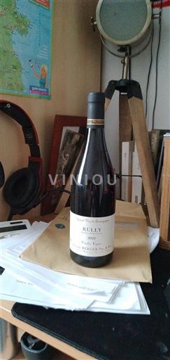 Bourgogne Rully Domaine Berger Père & Fils Vieilles Vignes 2022