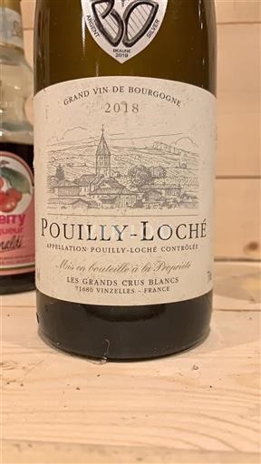 Burgundy Pouilly-Loché Les Grands Crus Blancs 2018
