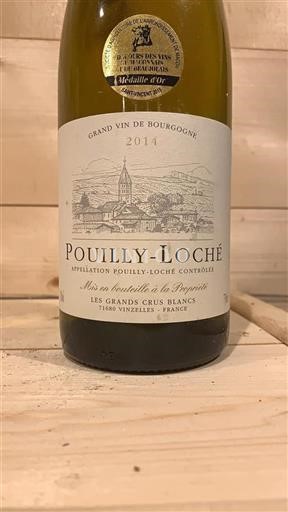 Burgundy Pouilly-Loché Les Grands Crus Blancs 2014