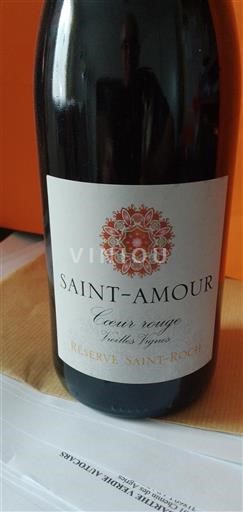Beaujolais Saint-Amour Réserve Saintroch Coeur rouge Vieilles Vignes 2023