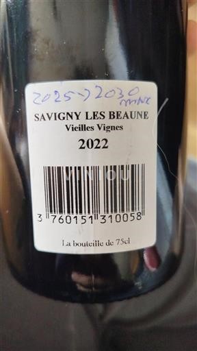 Burgundy Savigny-lès-Beaune Vieilles Vignes 2022
