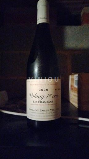 Burgundy Not Specified Premier Cru Joseph Voillot Les Champans 2020