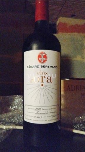 Linguadoca Minervois-la-livinière Domaine Gérard Bertrand Clos d'Ora 2015