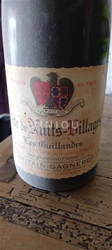 Borgogna Côte de Nuits Villages Capitaingagnerot Les Guillaumes 2008