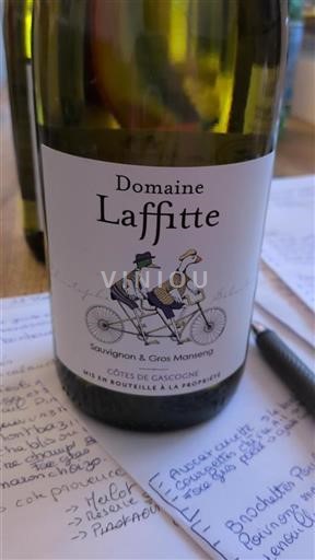 Sydvestfrankrig Côtes de Gascogne Domaine Laffitte Ikke årgangsbestemt