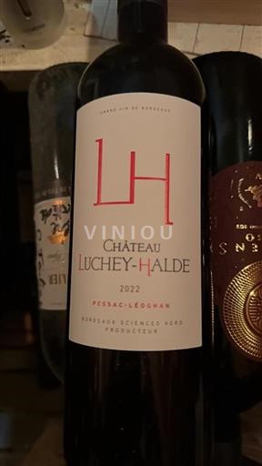 Bordeaux Pessac-Léognan Château Lucheyhalde 2022