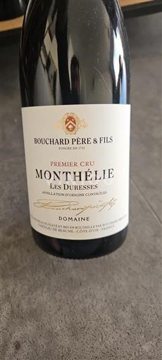 Bourgogne Monthélie Premier Cru Bouchard Père & Fils Les Duresses 2021
