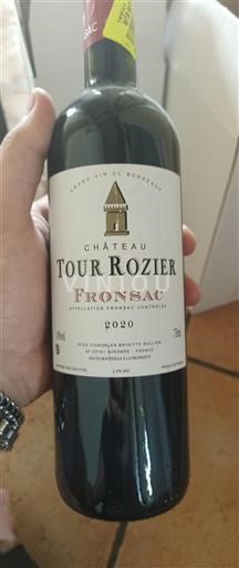 Bordeaux Fronsac Château Tour Rozier 2020