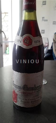 Bourgogne Gevrey-chambertin Grand Cru Château Etroyes 1974