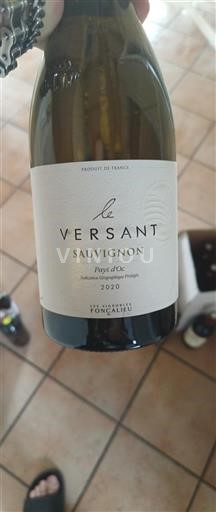 Languedoc et Roussillon Pays d'oc Les Vignobles Foncalieu Le Versant 2020