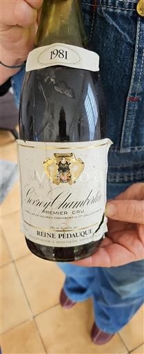 Burgundija Gevrey-chambertin Premier Cru Reine Pédauque 1981
